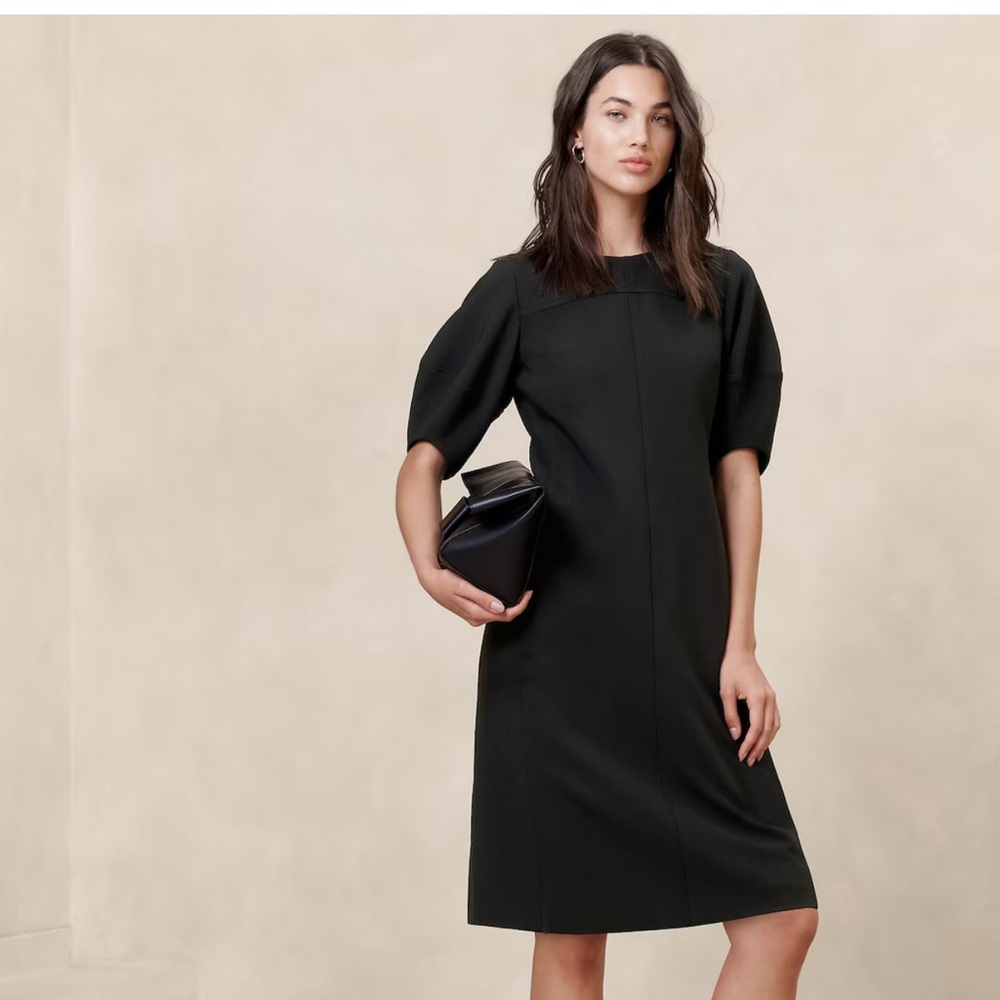 Lantern sleeve knee length  dress. BRAND NEW WITH TAGS! Incredible price!
